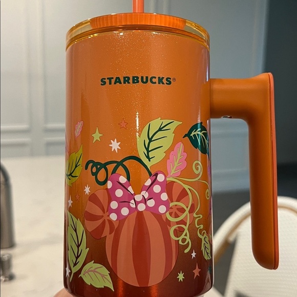 NEW Starbucks Disney Halloween Fall 2025 Park Days & Lattes Tumbler with Handle - Picture 8 of 11